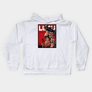 LuBu Red Comic Kids Hoodie